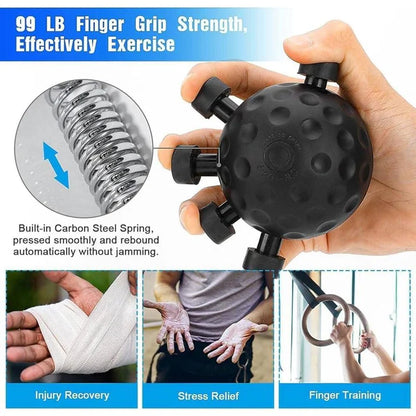 Finger Grip Strengthener   (Free Toning Resistance Tube)