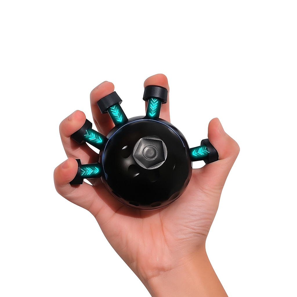 Finger Grip Strengthener   (Free Toning Resistance Tube)